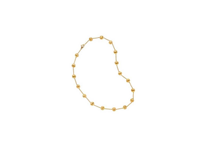 Gold Plated 2 mm Beaded Chain